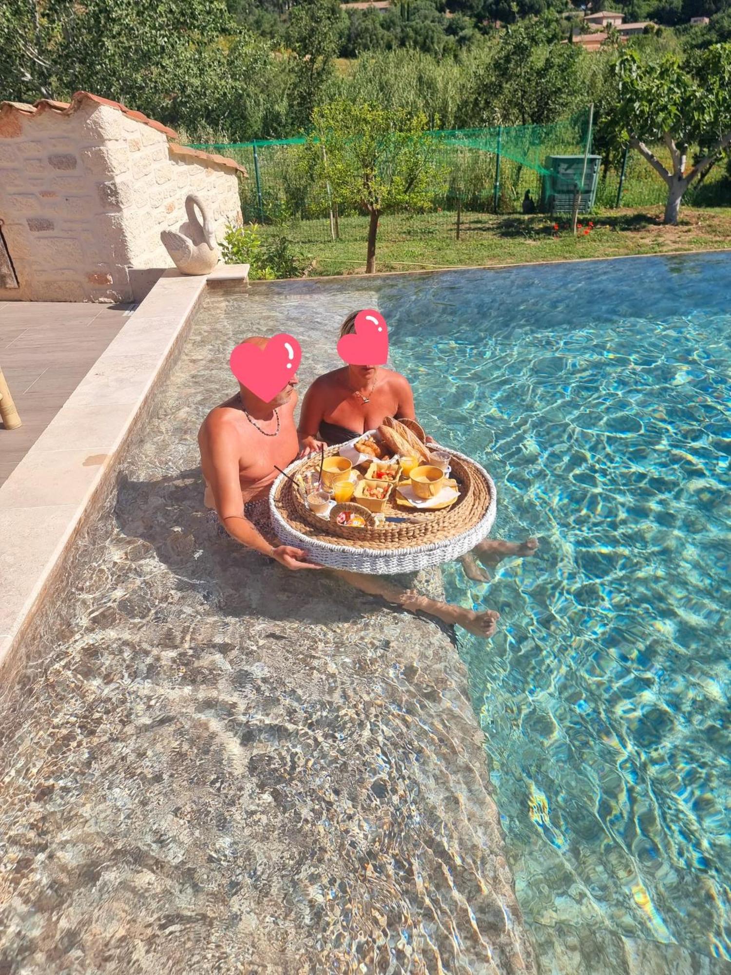 Margaux Bed & Breakfast Le Plan-de-la-Tour Bagian luar foto